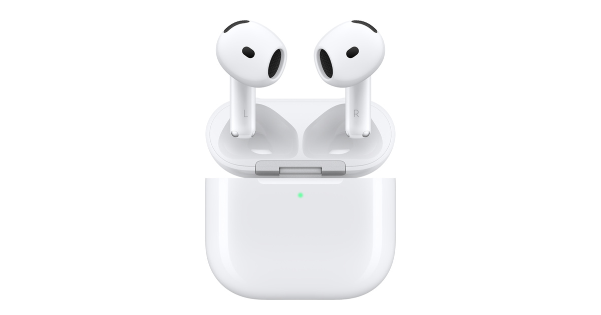 Apple AirPods 4. gen (2024) med Active Noise Cancellation