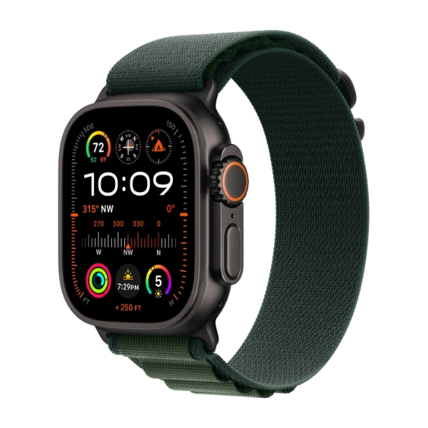 Apple Watch Ultra 2 49 mm svart grön SmartWatch