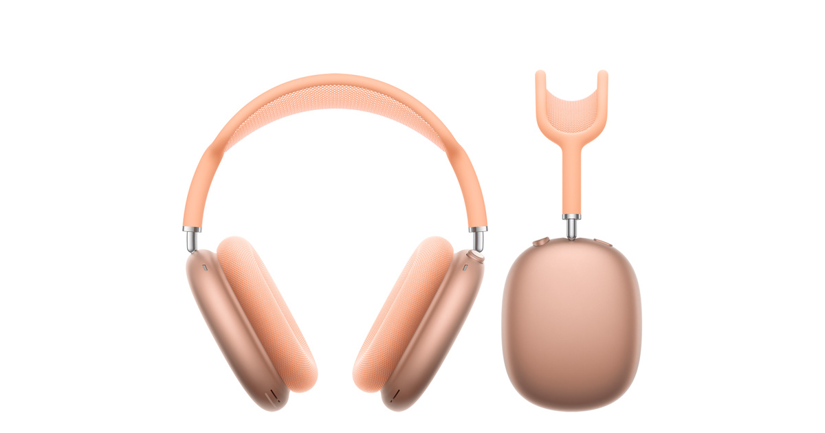 Apple AirPods Max trådlös Hörlurar Orange