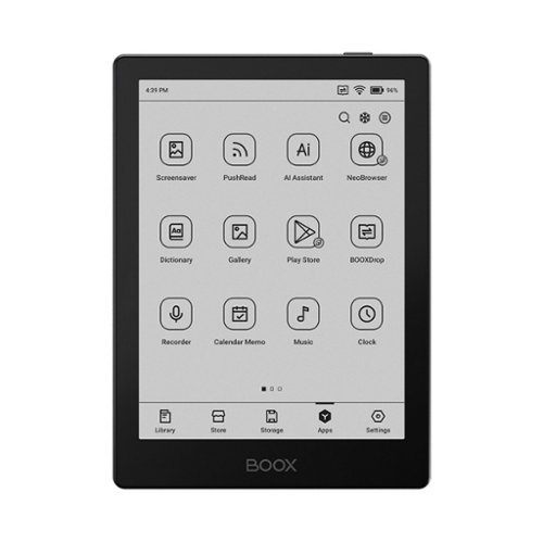 Onyx BOOX Go 6 Black 6 32GB svart