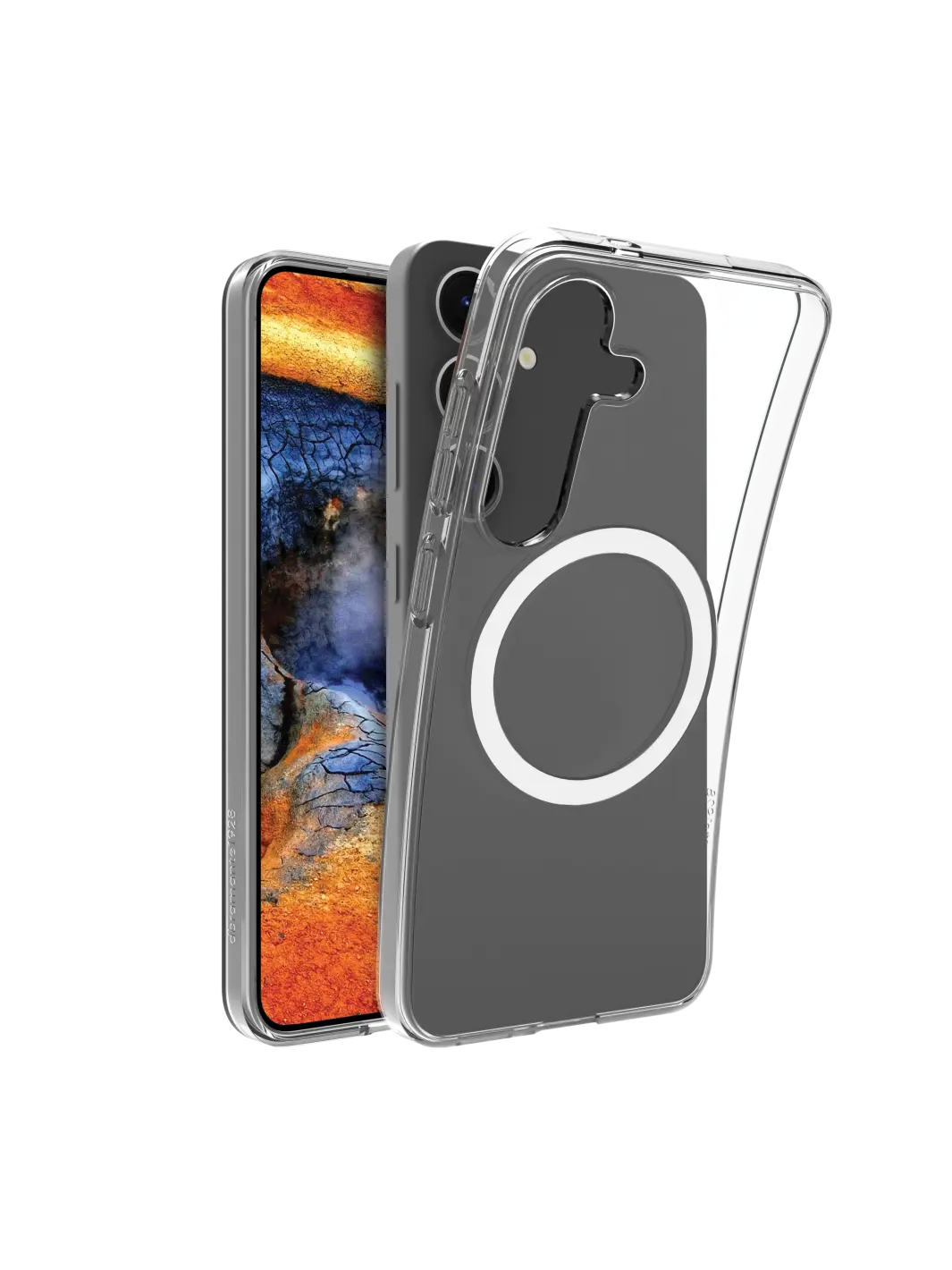 dbramante1928 Greenland Pro Qi2 Skal Klar Samsung Galaxy S25