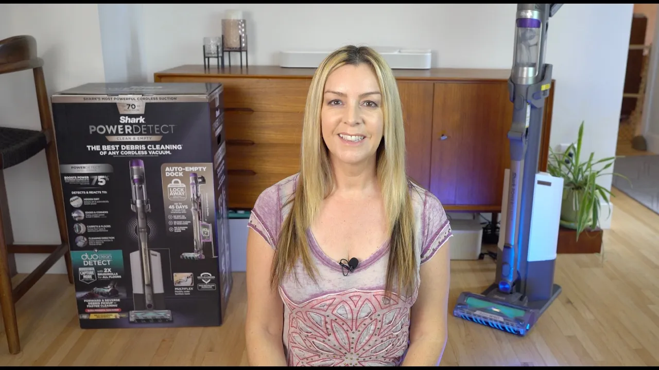 Shark Detect Clean and Empty IW3612EUT Dammsugare Pind/håndholdt
