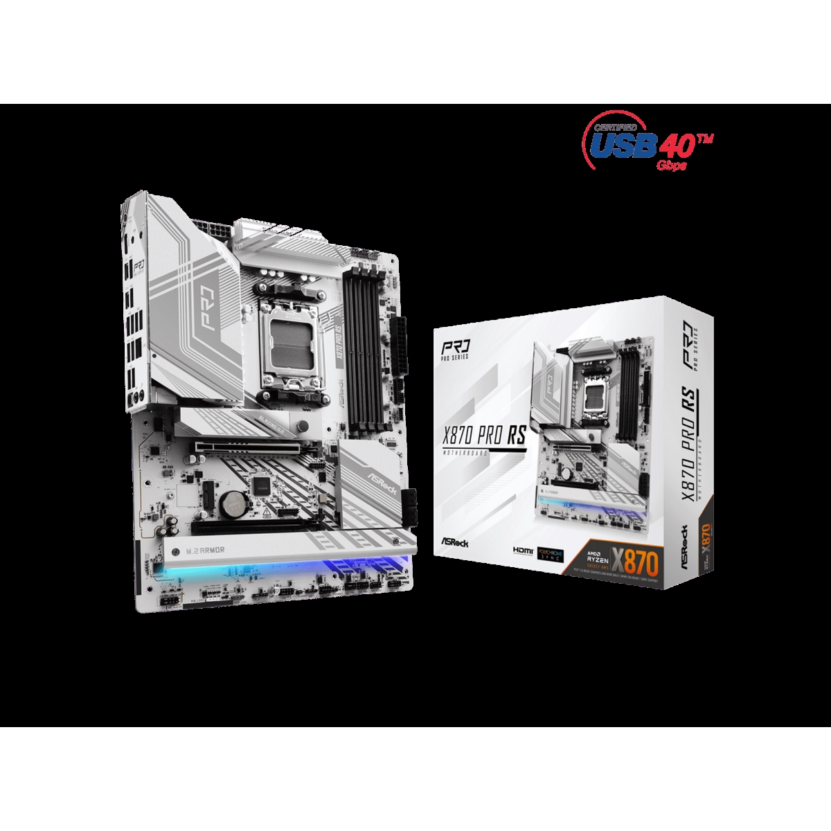 ASRock X870 Pro RS ATX Socket AM5 AMD X870