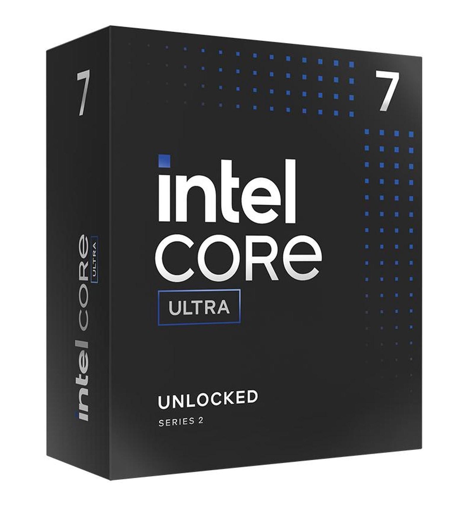 Intel Core Ultra 7-265KF Arrow Lake CPU - 5.5GHz 20-kerne - LGA1851 - Intel Boxed without heatsink/fan