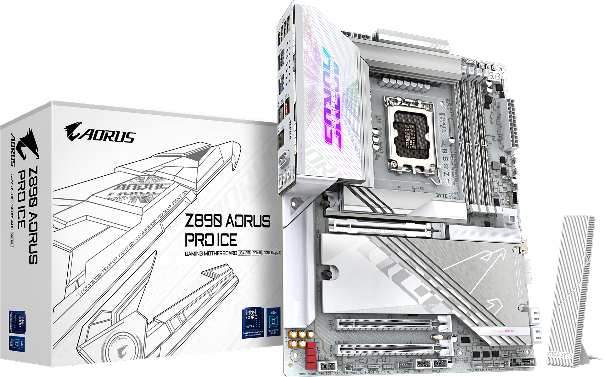 AORUS Z890 PRO ICE ATX LGA1851 sokkel Intel Z890