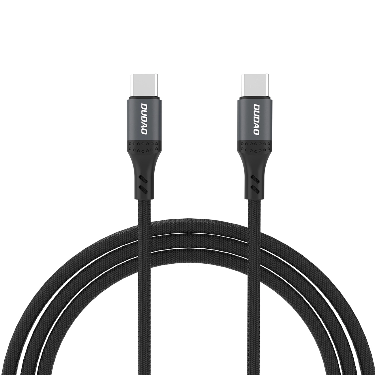 Dudao L3CC USB 2.0 USB-C kabel 60W 2 m svart