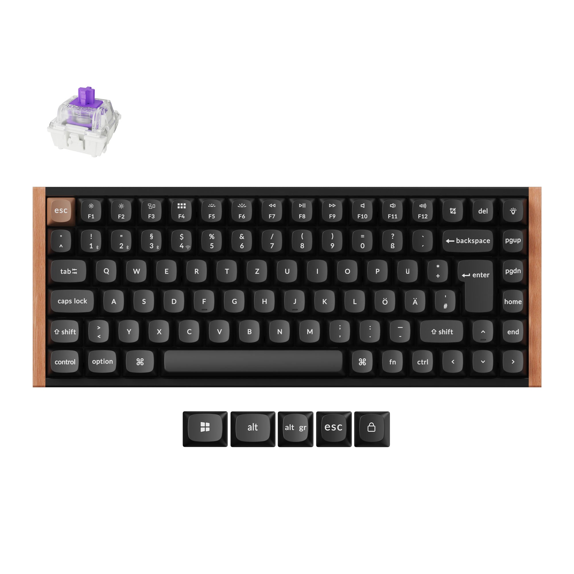 Keychron Tastedäkkesät