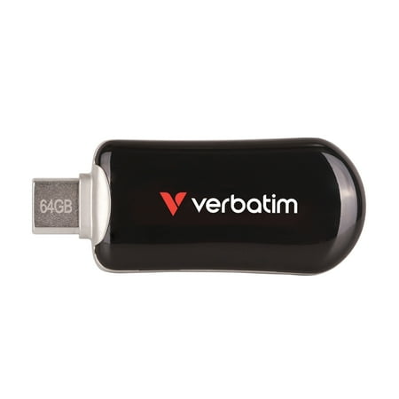 Verbatim Plectra 64GB USB 3.2 Gen 1 / USB-C svart