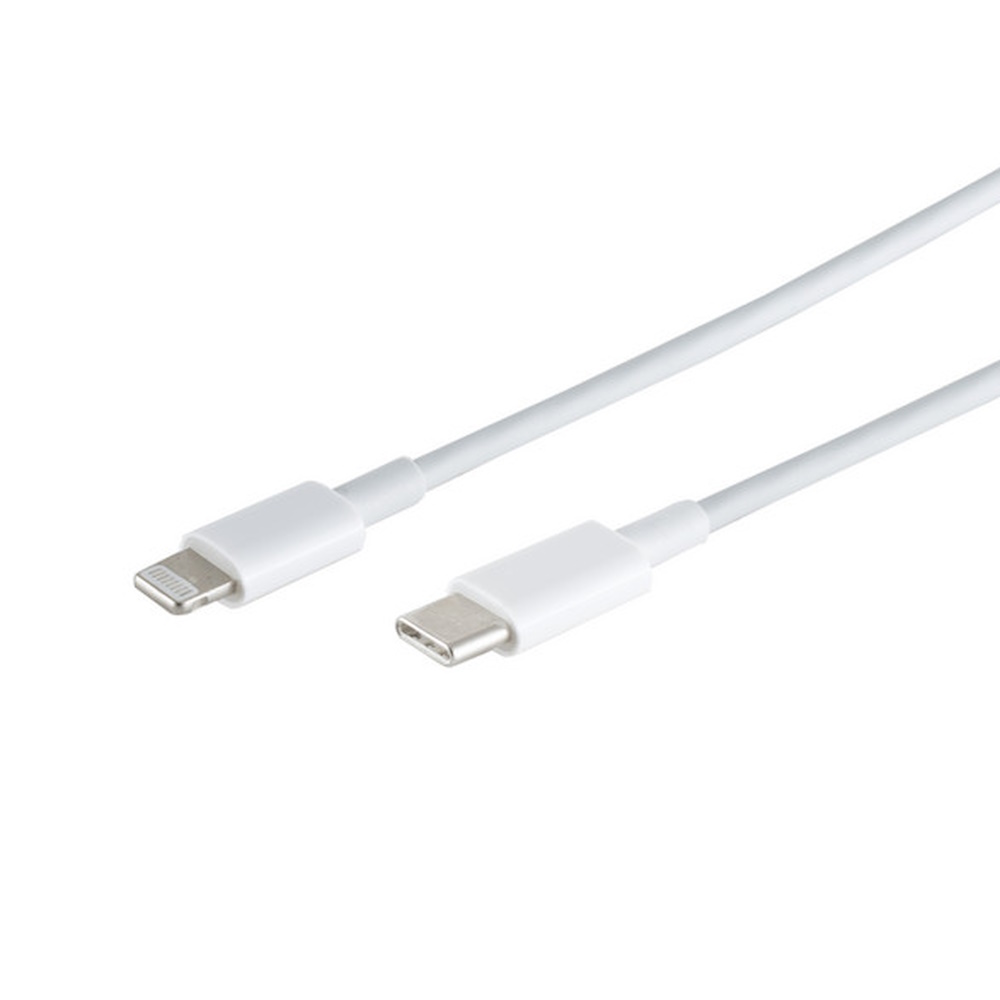 S-Impuls USB-C till Lightning kabel 20W 2m vit