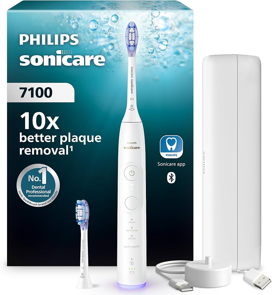 Philips Sonicare 7100 series HX7420 Elektrisk Tandborste vit