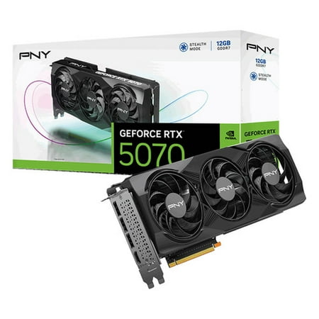 PNY NVIDIA GeForce RTX 5070 12GB GDDR7 SDRAM
