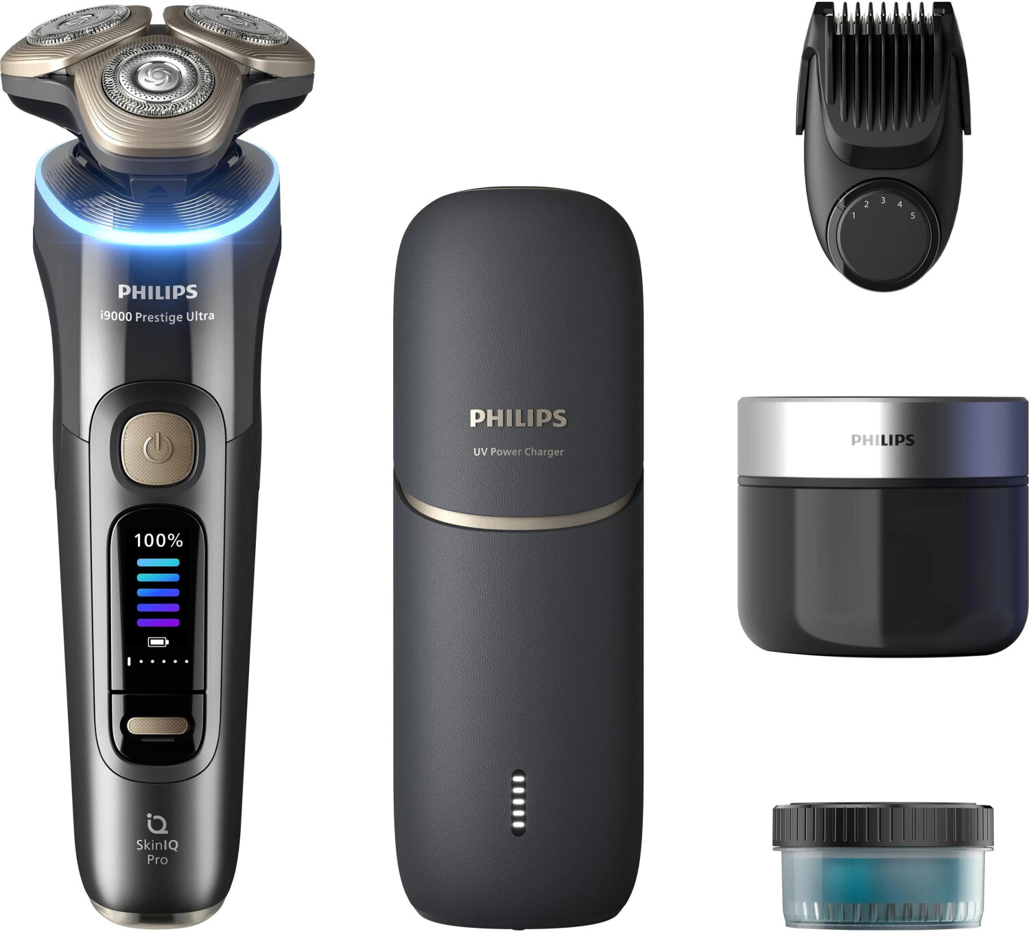 Philips i9000 Prestige Ultra XP9402 Barbermaskine Grå