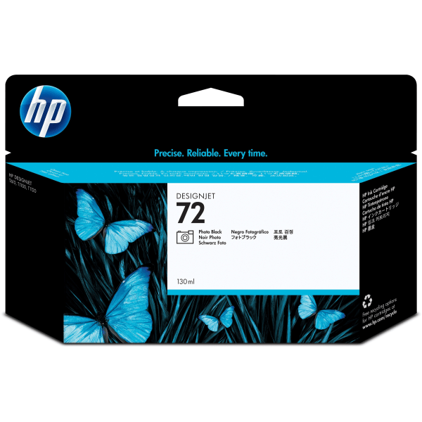 HP 72 Foto-svart bläck C9370A