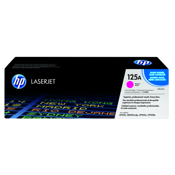 HP 125A Magenta 1400 sidor Toner CB543A