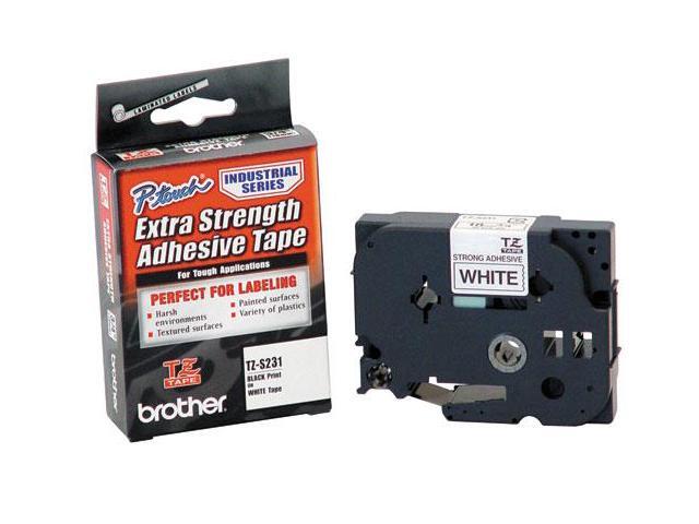 Brother TZe S231 Lamineret bånd (1,2 cm x 8 m) 1kassette(r)