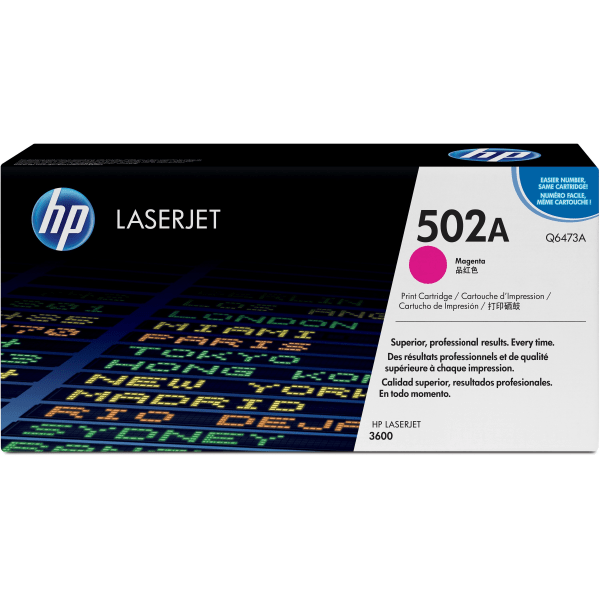 HP 502A Magenta 4000 sidor Toner Q6473A
