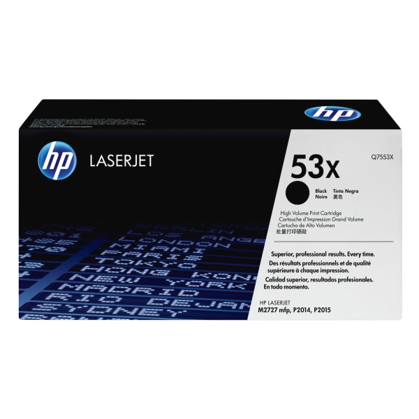 HP 53X svart 7000 sidor Toner Q7553X