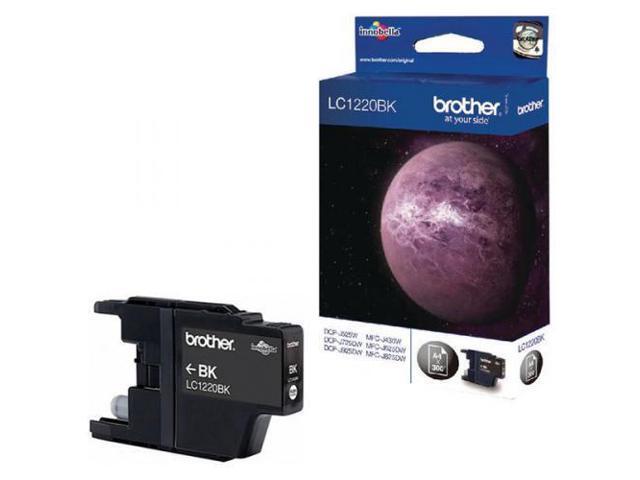 Brother LC 1220BK svart 300 sidor bläck