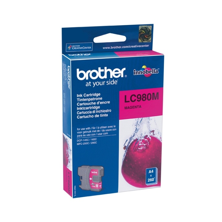 Brother LC 1220VALBPDR svart Gul Cyan Magenta 300 sidor bläck