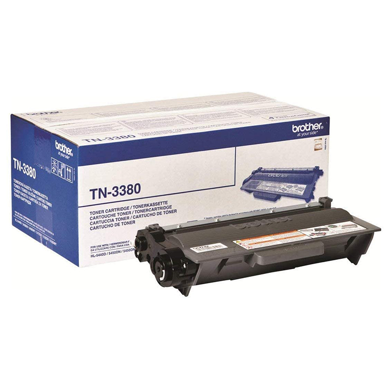 Brother TN 3380 svart 8000 sidor Toner