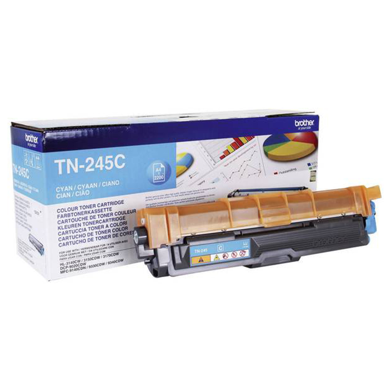 Brother TN 245C Cyan 2200 sidor Toner