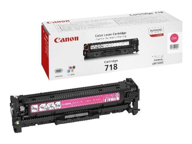 Canon 718 Magenta Magenta 2900 sidor Toner 2660B002