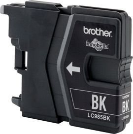 Brother LC 985BK svart 300 sidor bläck