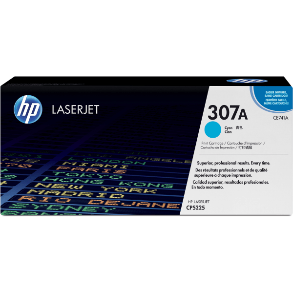 HP 307A Cyan 7300 sidor Toner CE741A