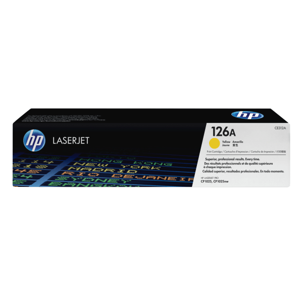 HP 126A Gul 1000 sidor Toner CE312A