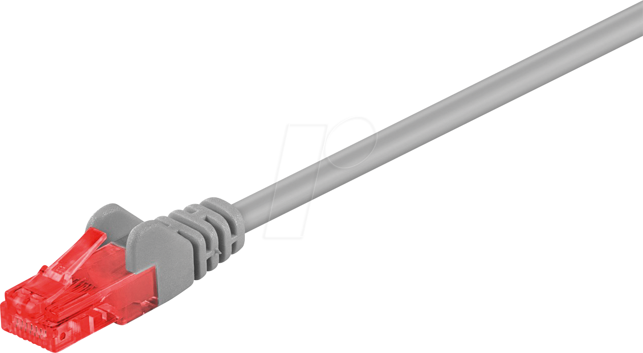 Goobay CAT 6 U/UTP CCA 10m Grey