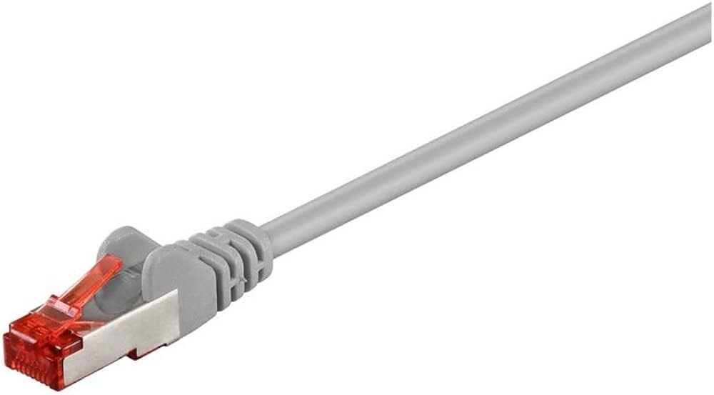 Goobay RJ45 CAT 6 S/FTP CU LSZH 15m Grey