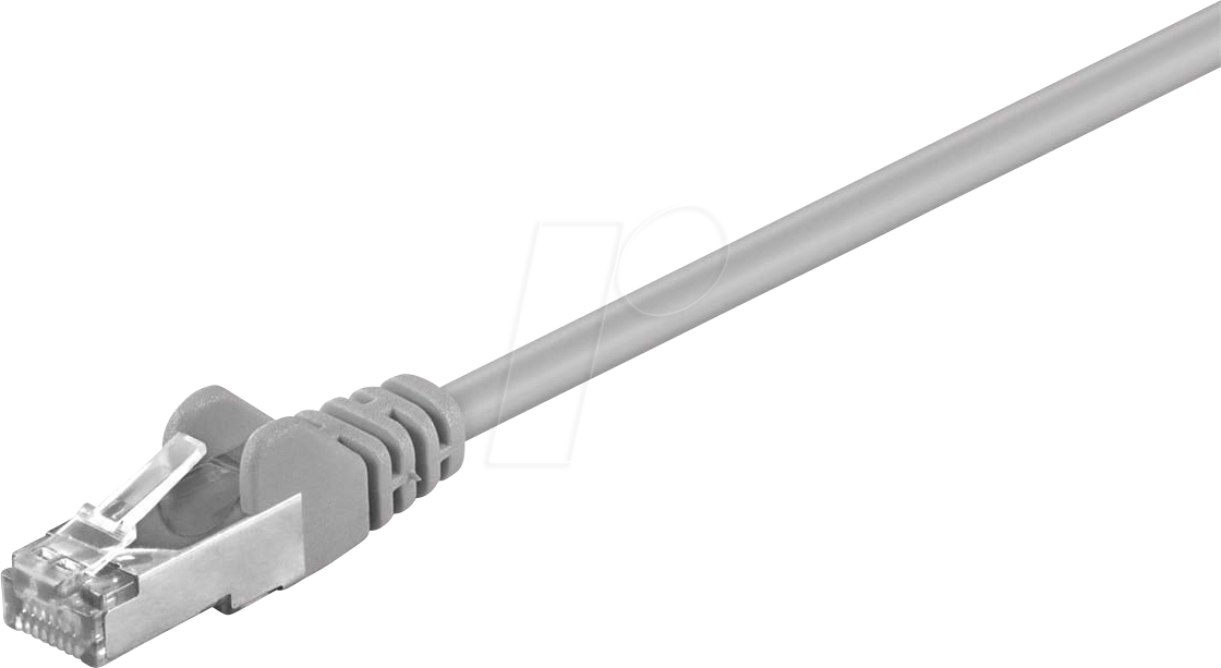 Goobay RJ45 CAT 5e S/FTP CCA 0,25m Grey