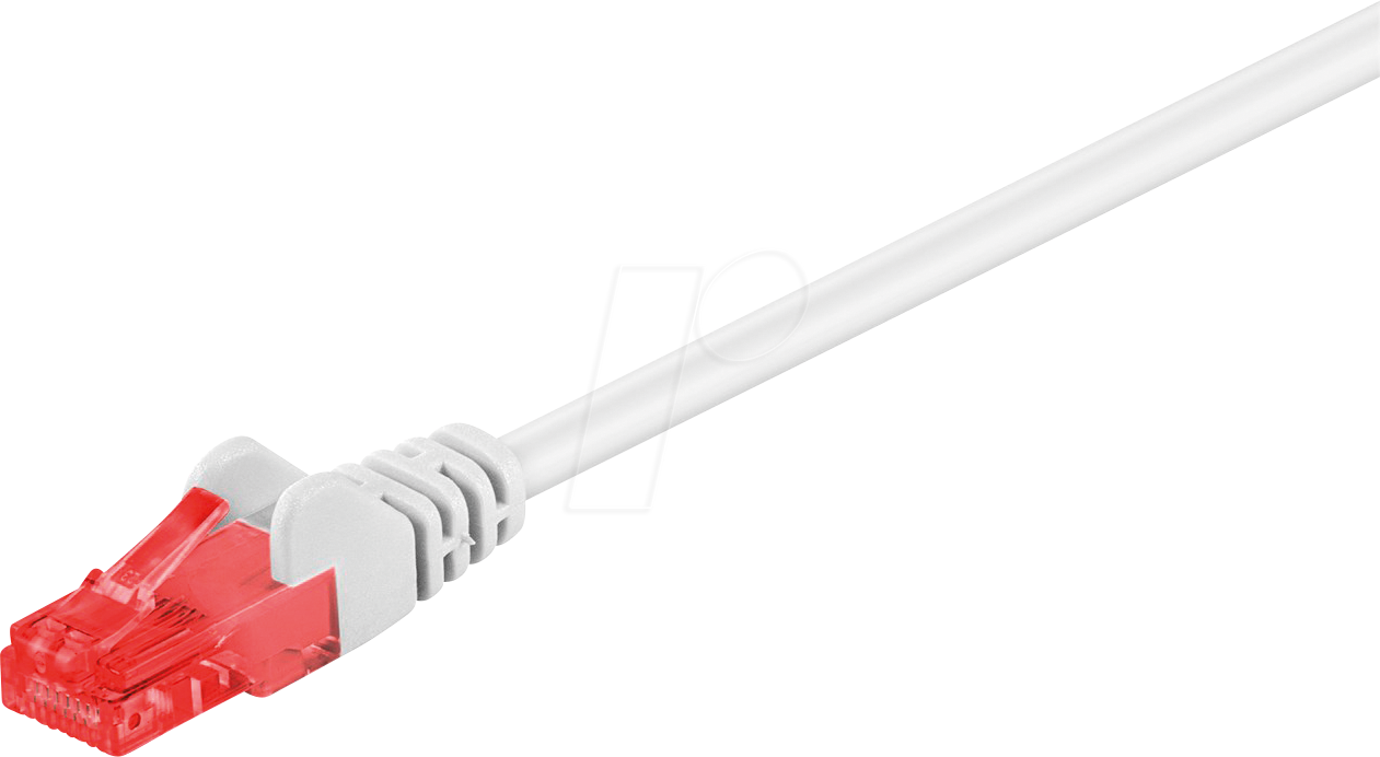 Goobay CAT 6 U/UTP CCA 0,5m White