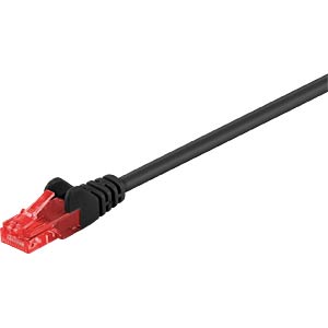 Goobay CAT 6 U/UTP CCA 1m Black