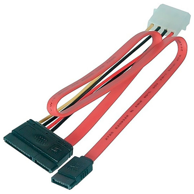 Goobay Sata kabel med power 0,5meter