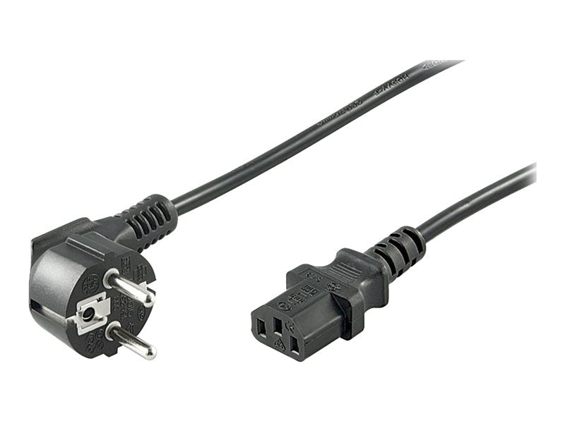 goobay NK 101 S Strömkabel 2m svart