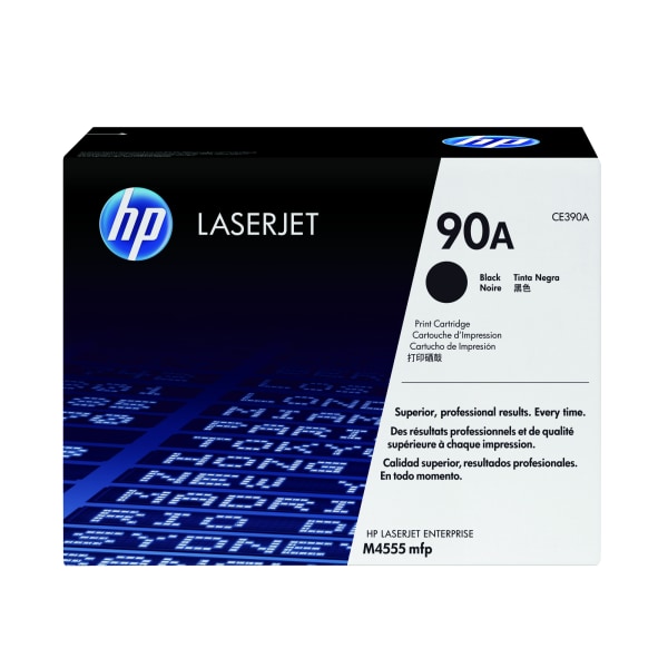 HP 90A svart 10000 sidor Toner CE390A