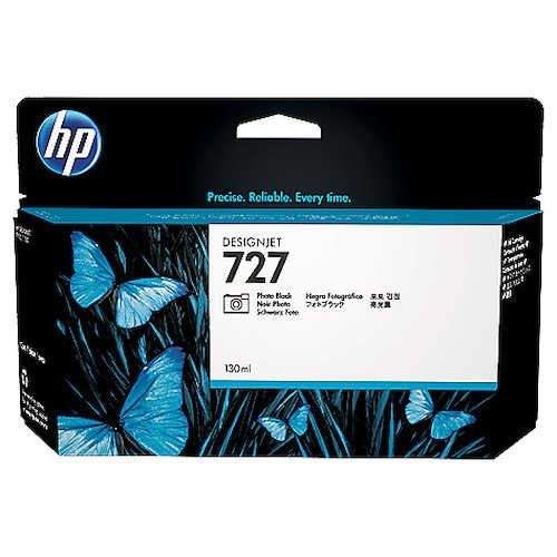 HP 727 Foto-svart bläck B3P23A