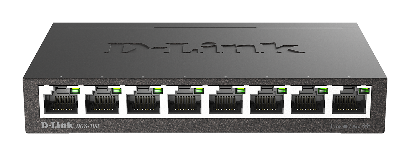 D-Link DGS 108 Switch 8-porte Gigabit