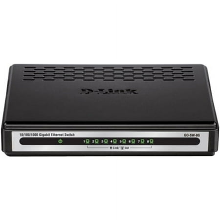 D-Link GO-SW-8GE Switch 8-porte Gigabit