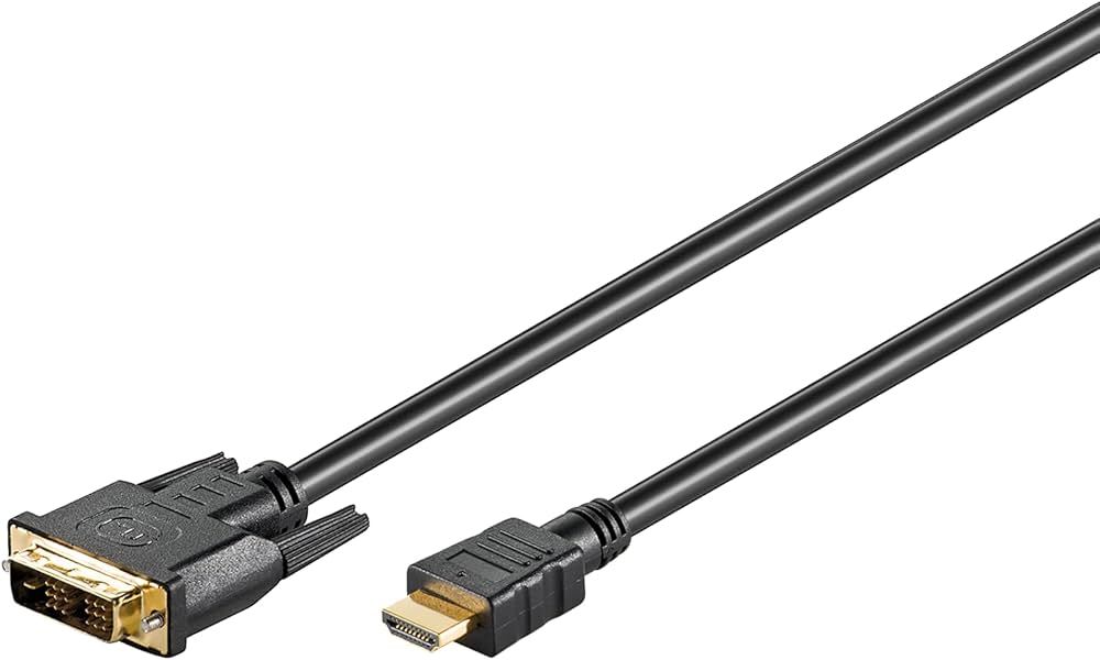 Goobay DVI-D > HDMI 1m Black