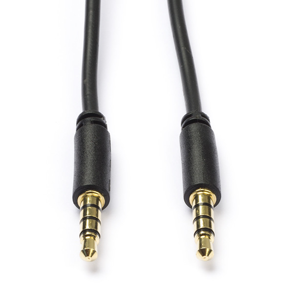 goobay Audiokabel svart
