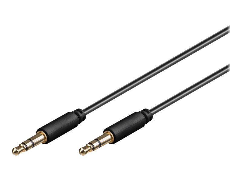 goobay AVK 183-0100 mini Audiokabel svart