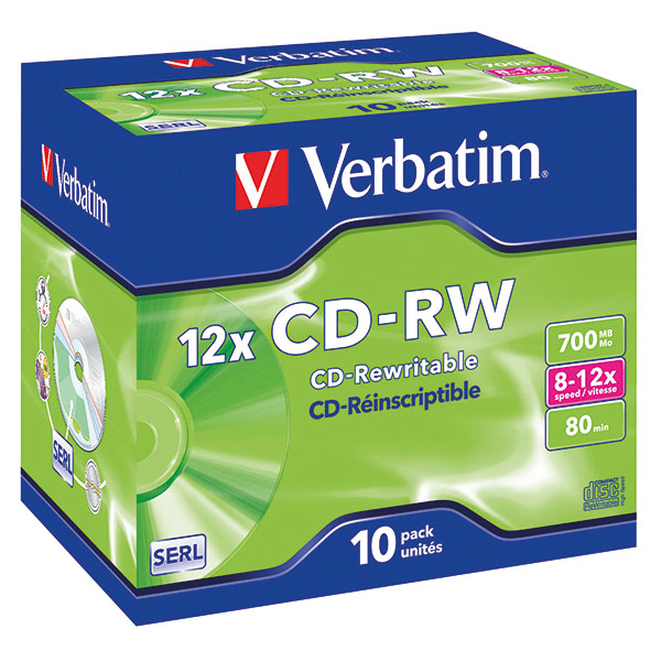 Verbatim 10x CD-RW 700MB