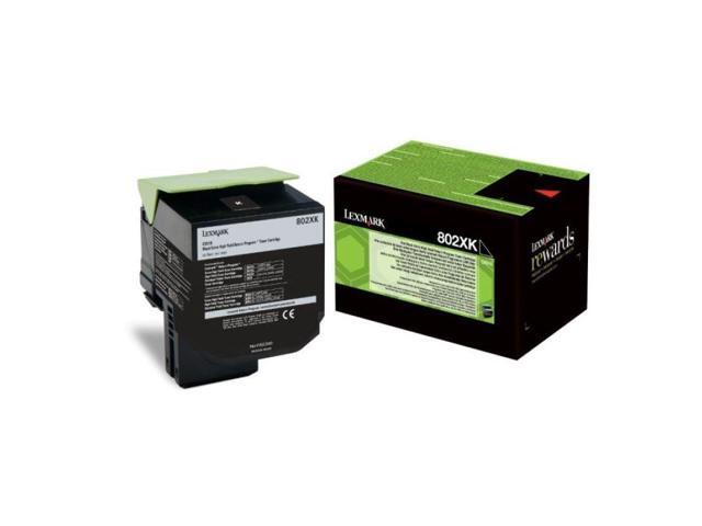 Lexmark 802XK svart 8000 sidor Toner 80C2XK0