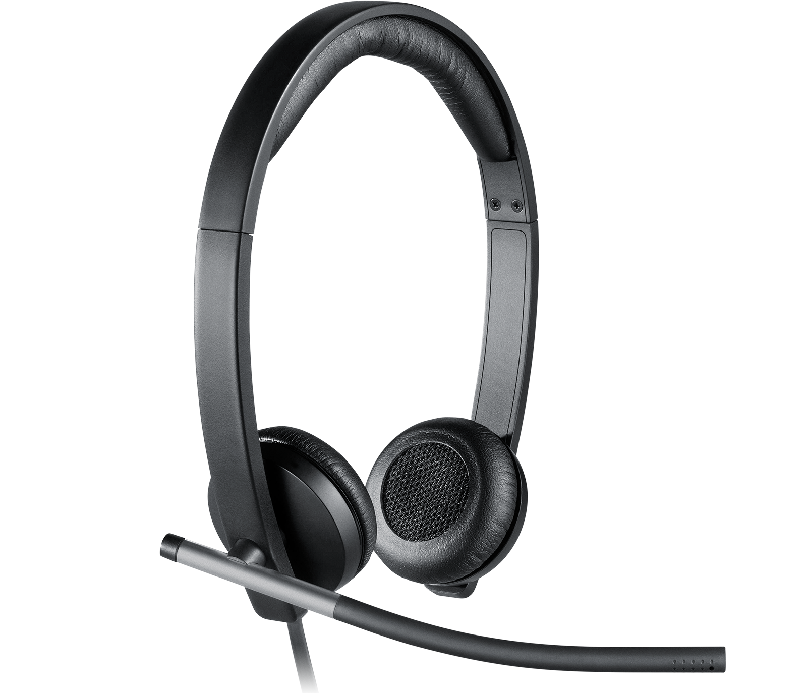 Logitech USB Headset Stereo H650e Kablet hörlurar svart