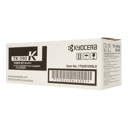 Kyocera TK 590K svart 7000 sidor Tonerkit 1T02KV0NL0