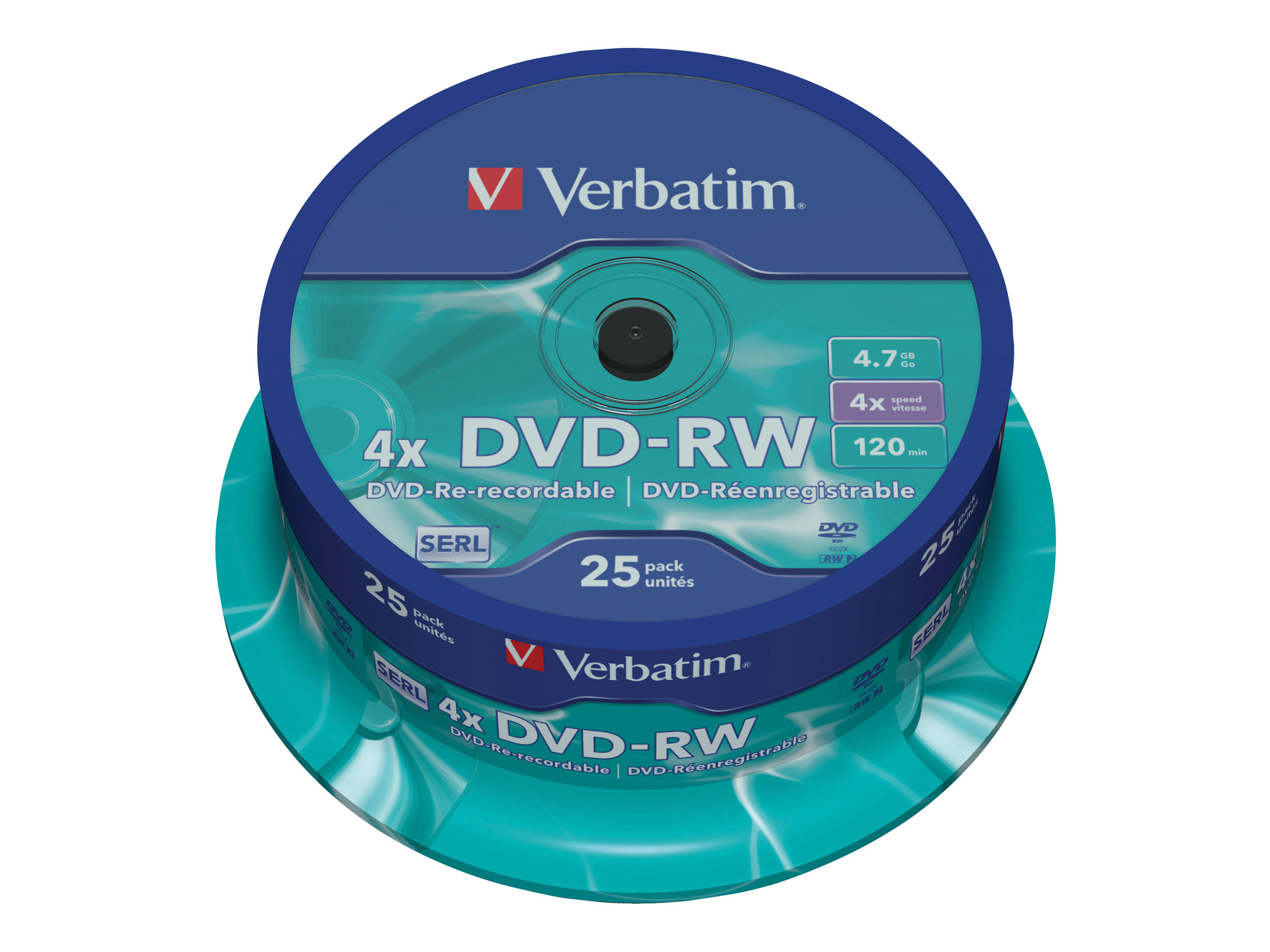 Verbatim 25x DVD+RW 4.7GB