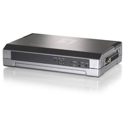 LevelOne FPS-1033 Udskriftsserver USB 2.0 / parallel Ethernet Fast Ethernet 100Mbps