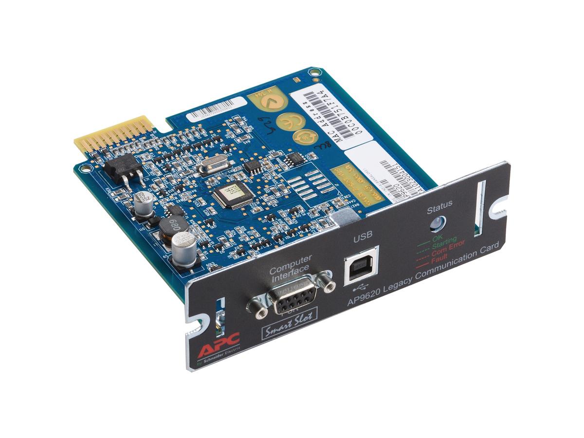 APC Legacy Communications SmartSlot Card Adapter för fjernadministration USB Seriel